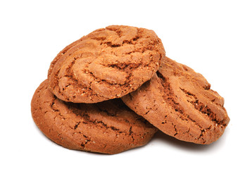 cookies isolated on white background