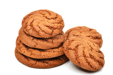 cookies isolated on white background