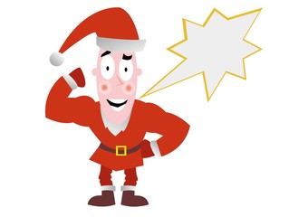 Mikołaj,kartka © monikakosz