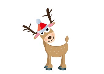 Renifer,Boże Narodzenie © monikakosz