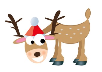 Renifer,Boże Narodzenie © monikakosz