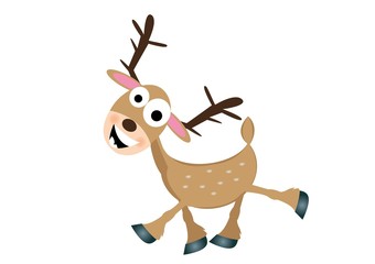 Renifer, jeleń © monikakosz