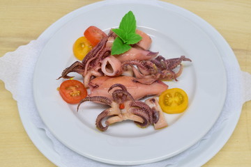 Tapa, marinierte Kalamares