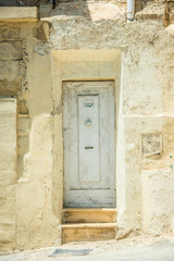 old white vintage door