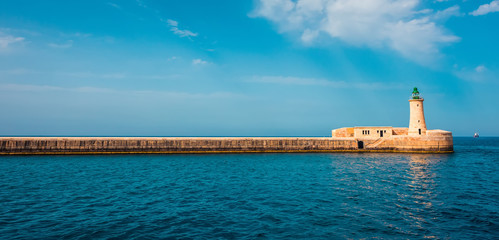 St. Elmo Lighthouse in Valletta