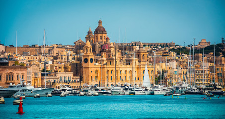 view on Birgu from the sea