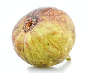 Fruits figs on white background