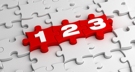 123 Jigsaw Puzzle