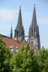 Fototapeta premium Dom in Regensburg