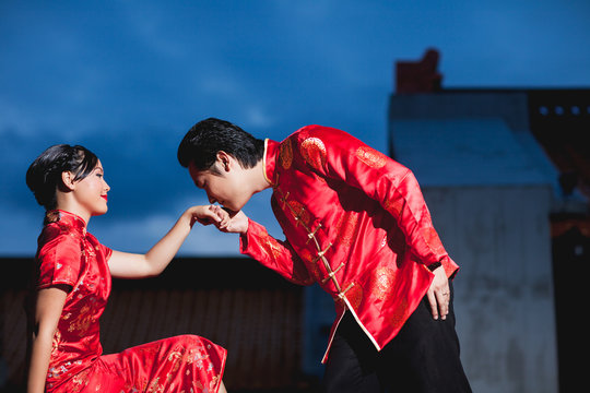 Wedding Couple Chinese Motion Love