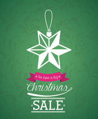 Naklejka premium Merry Christmas design 