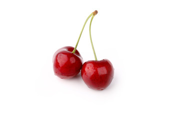 cherry isolated on a white background