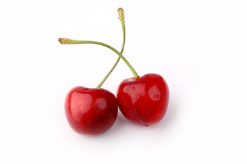 cherry isolated on a white background