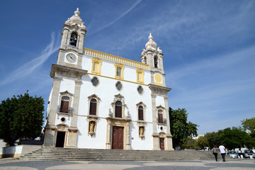 L'église de Carmo à Faro, au Portugal