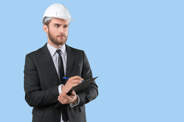 Portrait Of Architect Man