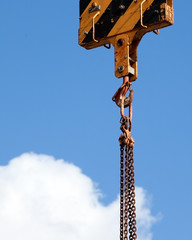 Obraz premium elevating crane