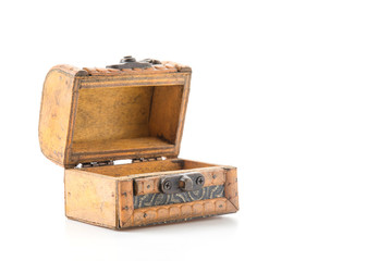 wood coffer