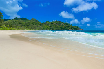 Anse Intendance - Beautiful beach on island Mahé in Seychelles