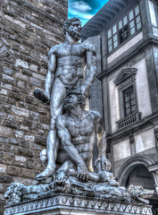 Hercules and Caco in hdr