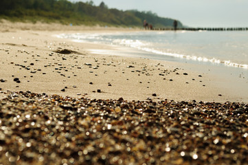  pebbles on the beach 1