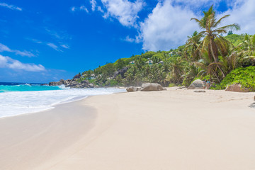 Anse Intendance - Beautiful beach on island Mahé in Seychelles