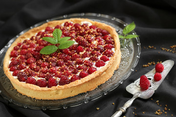 tarte à la framboise 7