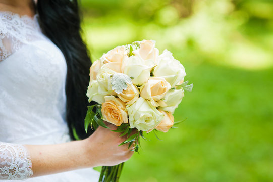  wedding bouquet roses