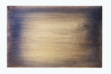 Golden brown sratched metal board background