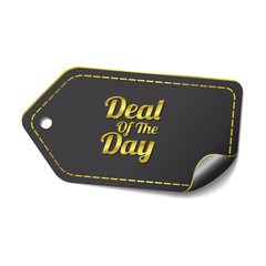 Deal Of The Day golden Vector Icon Design