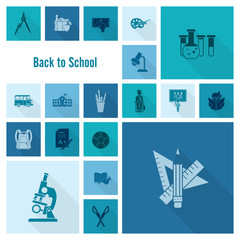 School and Education Icons