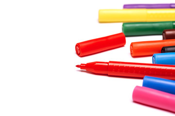 colorful markers