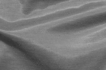 Closeup fabric texture background in black and white tone