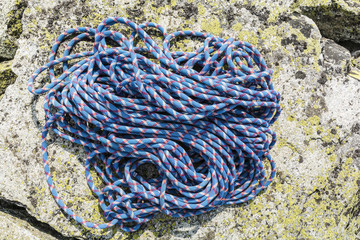 Rope on a rock