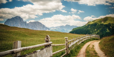 Fototapeta premium In cammino