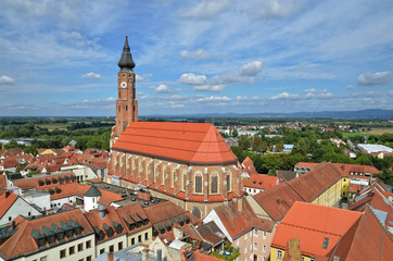 Fototapeta premium Straubing Bayern Germany Old Town