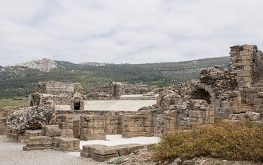 Antigua ciudad romana de Baelo Claudia en el municipio de Tarifa, Cádiz