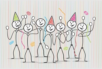 celebration with people