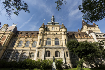 Fototapeta na wymiar Vajdahunyad Castle, Budapest