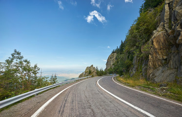 Obraz premium Mountain Road Landscape