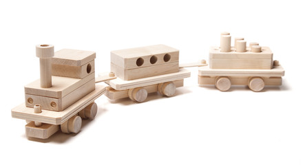 Wooden train