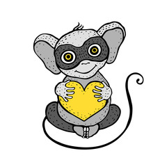 Chinese zodiac Monkey. 