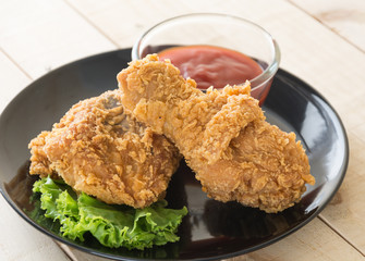 fried crispy chicken