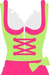 Oktoberfest dirndl pink