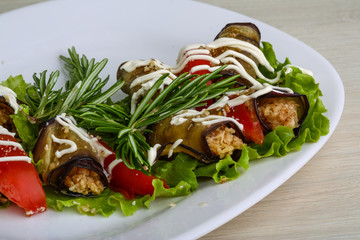 Eggplant roll