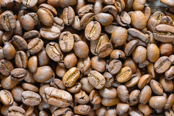 Roasted Coffee Beans background