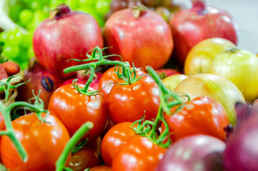 Assorted fruit and vegetables