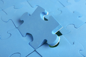 Puzzle pieces