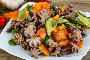 Octopus salad