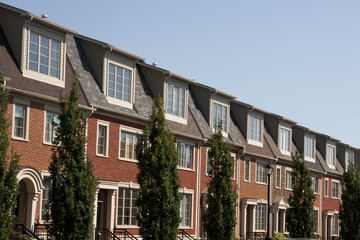 Naklejka premium maison de ville