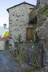 Ancient medieval village Triora in Italy